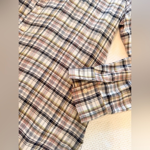 LOFT Plaid Button-Down Shirt - Picture 6 of 14